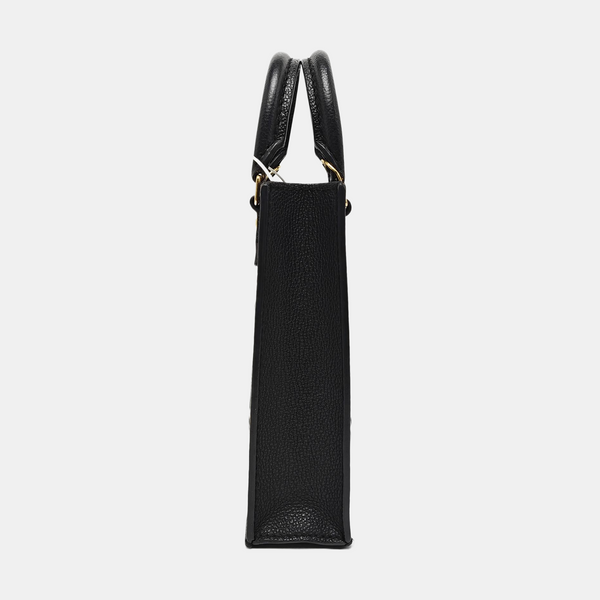 SAC PLAT Mini Monogram Calfskin Black