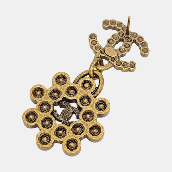 Metal Gold Earrings