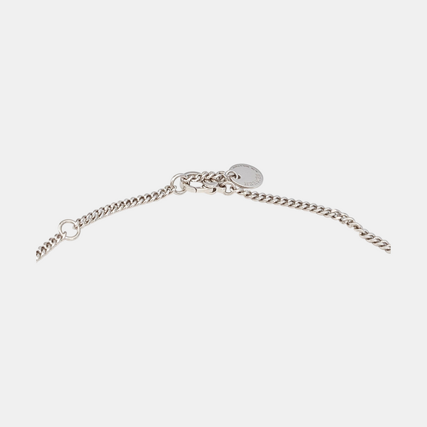 18k White Gold Silver Necklace