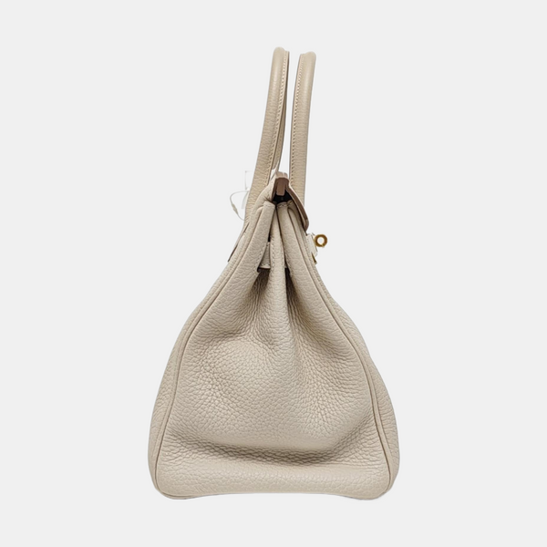 Birkin 30 Clemence White