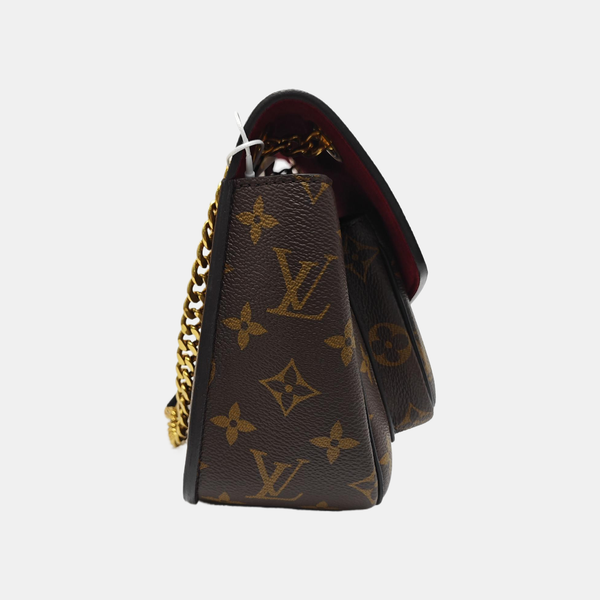 PASSY Monogram Coated Canvas Brown