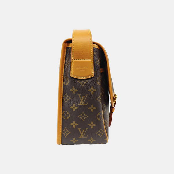 SATCHEL Monogram Coated Canvas Brown