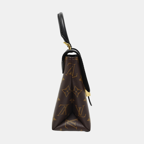 LOCKY BB Monogram Coated Canvas Brown
