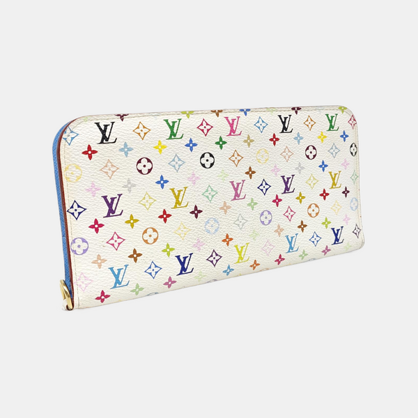 LV × TM INSOLITE Monogram Coated Canvas White Wallet