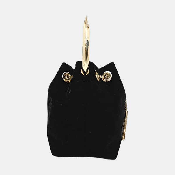 Suede Shoulder Bag Black