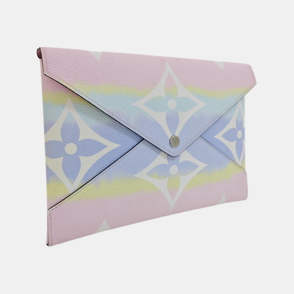 KIRIGAMI Monogram Coated Canvas Pink
