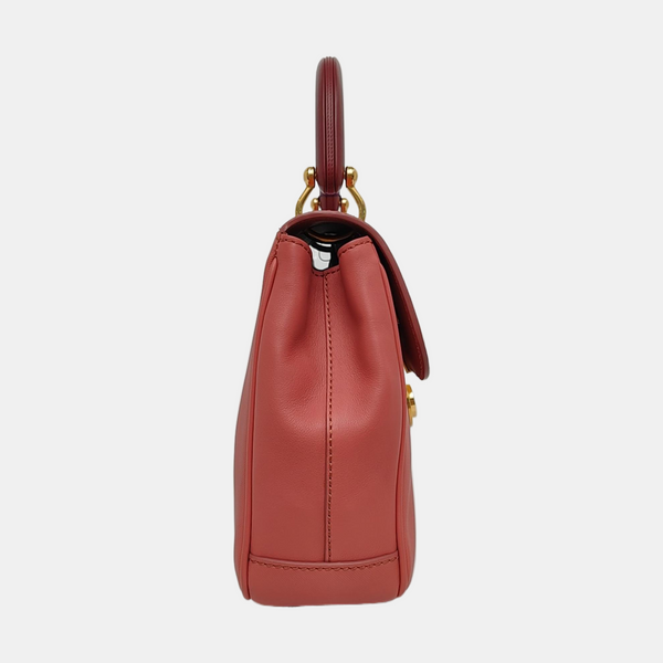 DK88 Medium Calfskin Red