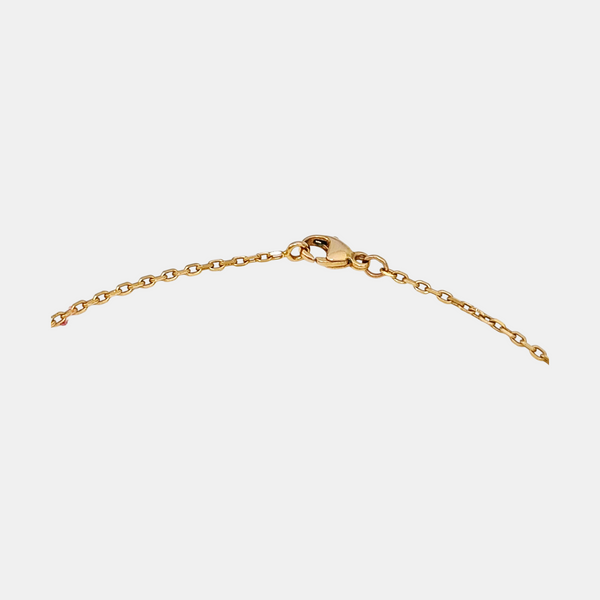 Pop H Metal Rose Gold Necklace