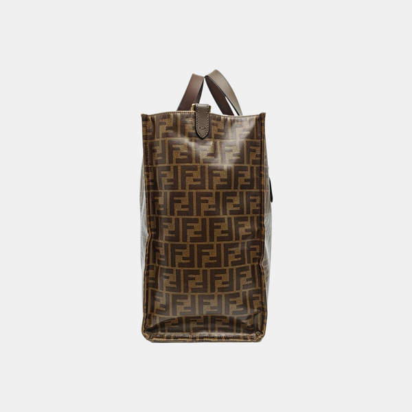 Mania Coated Canvas Brown