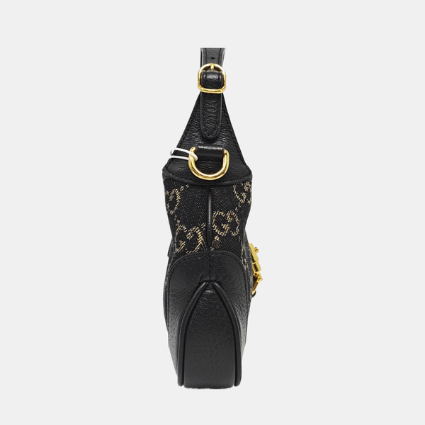 Jackie 1961 Mini Monogram Denim Black