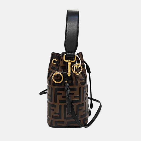 Mon Tresor Mini Monogram Calfskin Brown