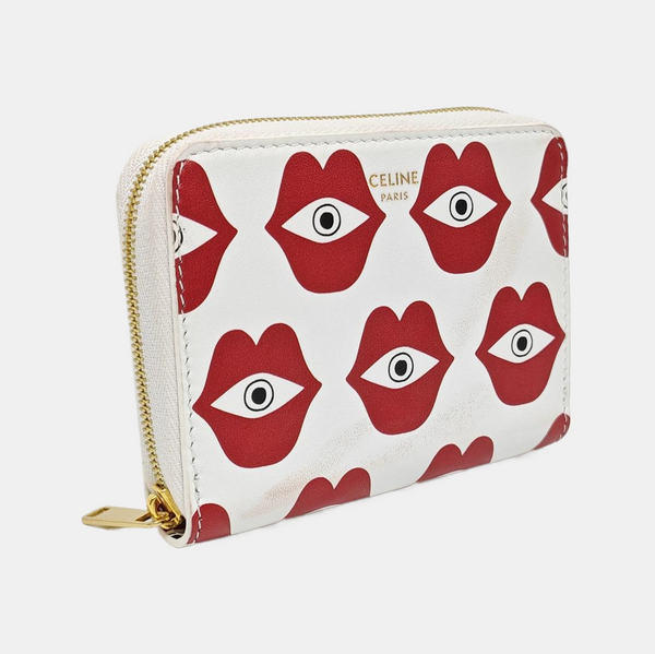Calfskin Wallet White