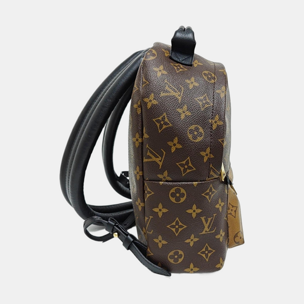 PALM SPRINGS PM Monogram Coated Canvas Brown