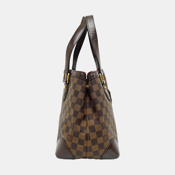 HAMPSTEAD PM Damier Ebene Coated Canvas Brown