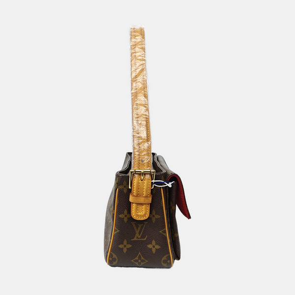 VIVA CITE Monogram Coated Canvas Brown