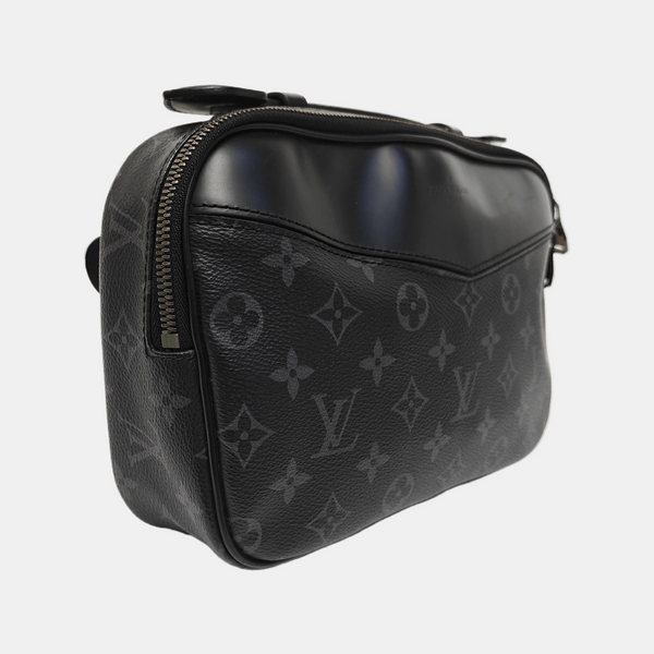 EXPLORER Monogram Coated Canvas Black