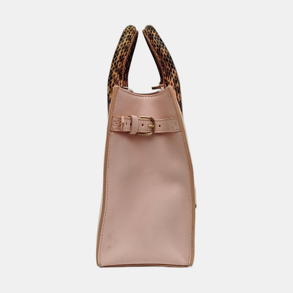 Work S Calfskin Pink