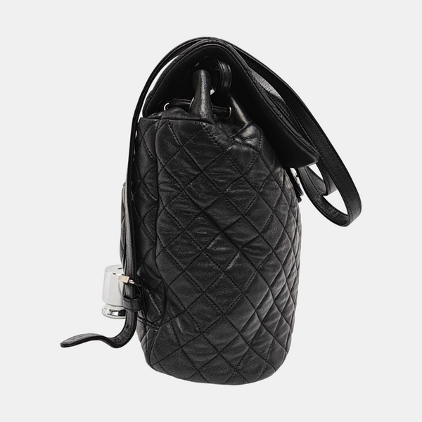 URBAN SPIRIT Quilted Lambskin Black
