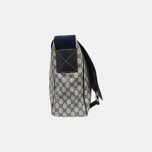 Monogram Coated Canvas Shoulder Bag Beige