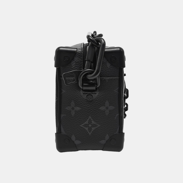 SOFT TRUNK Mini Monogram Coated Canvas Black