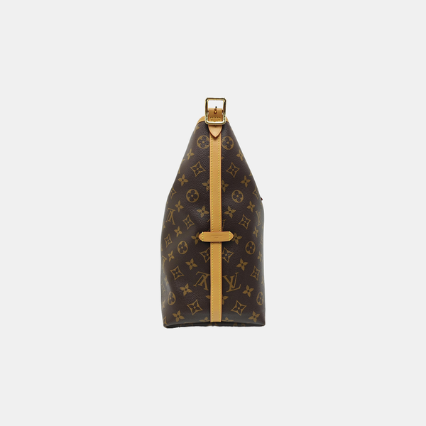 CARRYALL MM Monogram Coated Canvas Brown