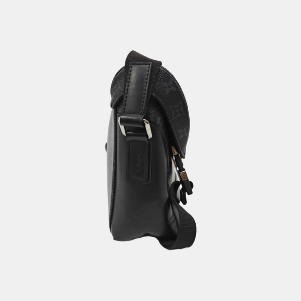 VOYAGER PM Monogram Coated Canvas Black