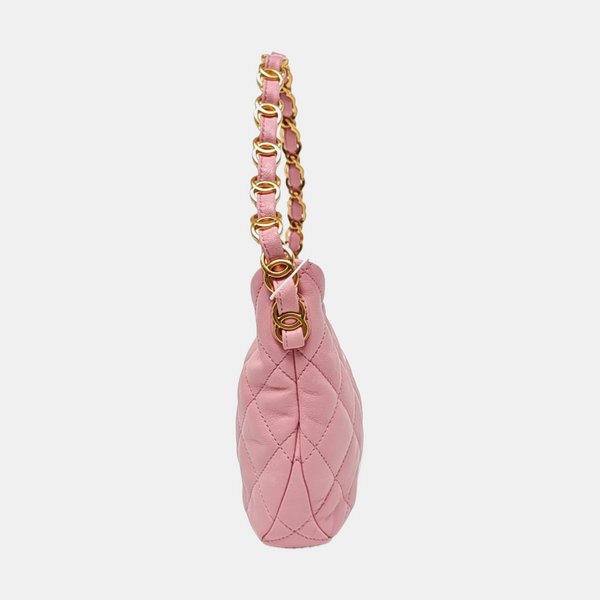 HOBO Quilted Lambskin Pink