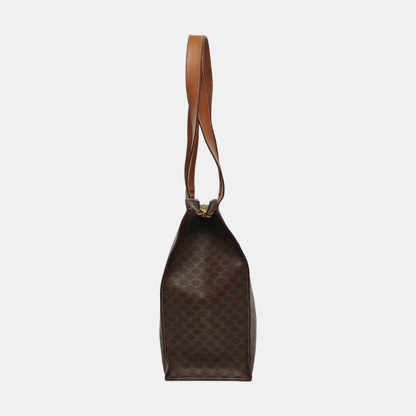 MACADAM BOSTON Coated Canvas Brown