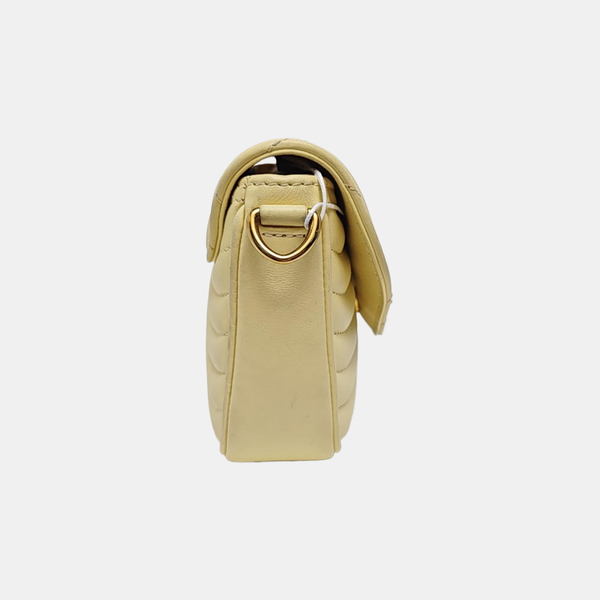 NEW WAVE Quilted Calfskin Yellow