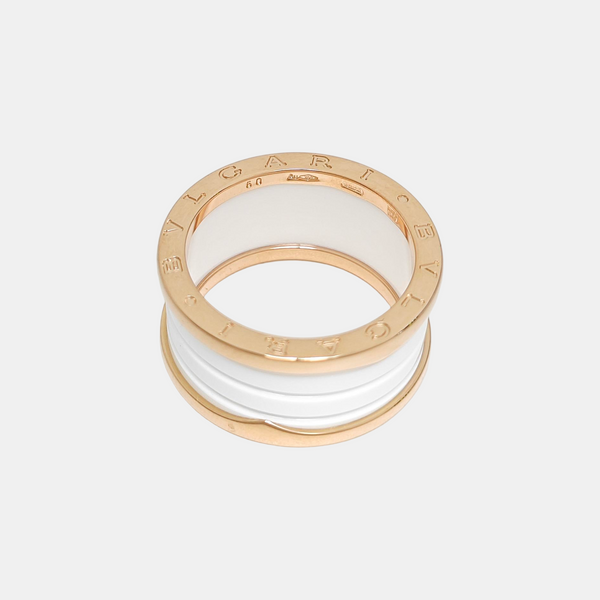 B.ZERO1 18k Rose Gold Ring EU 60