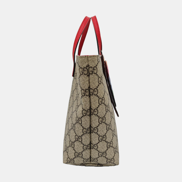 Children’s GG Bucket Monogram Coated Canvas Beige