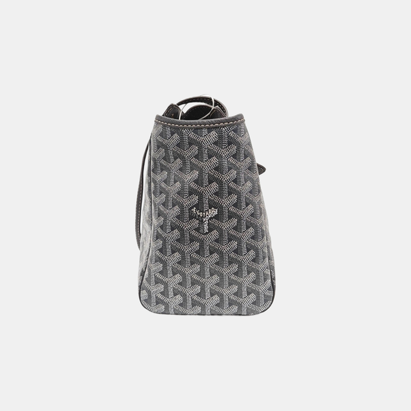 Rouette PM Coated Canvas Gray