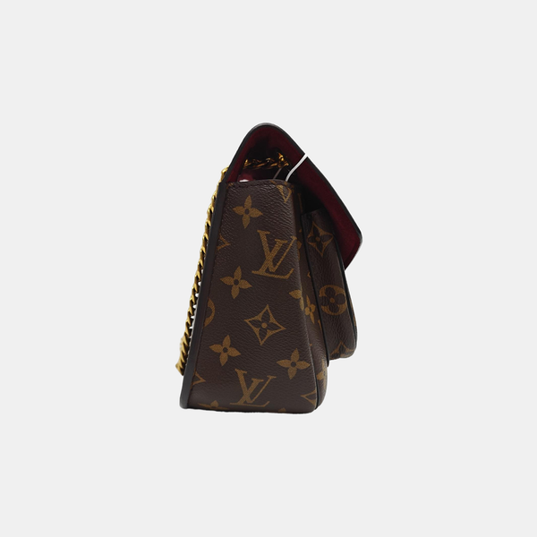 PASSY Monogram Coated Canvas Brown