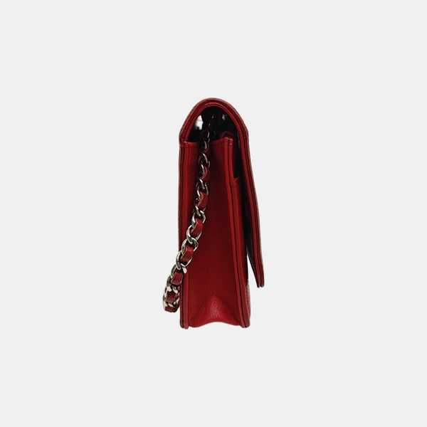 CC TIMELESS Grained Calfskin Red