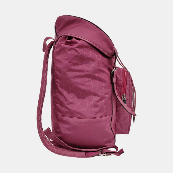 Monogram Nylon Backpack Purple