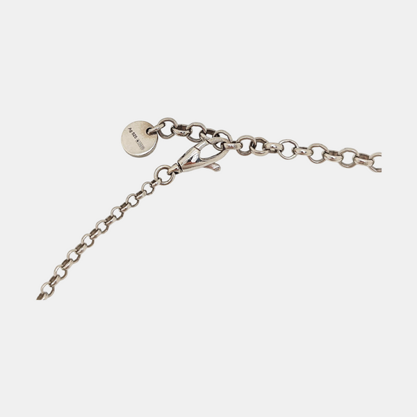 Interlocking G 925 Sterling Silver Necklace