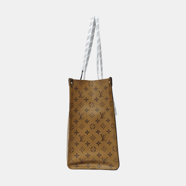 ONTHEGO GM Monogram Coated Canvas Brown