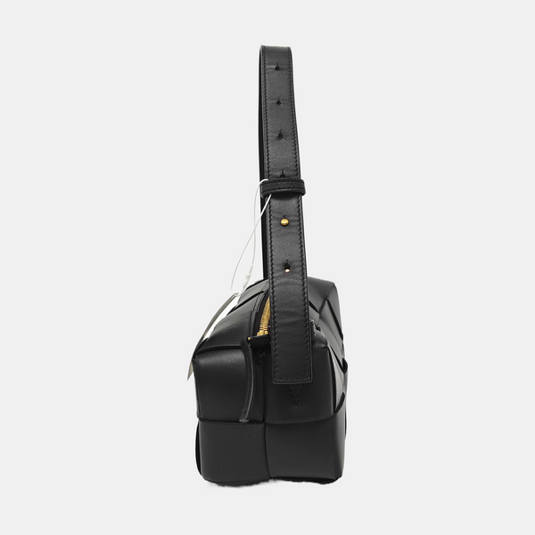 Brick Cassette Small Lambskin Black