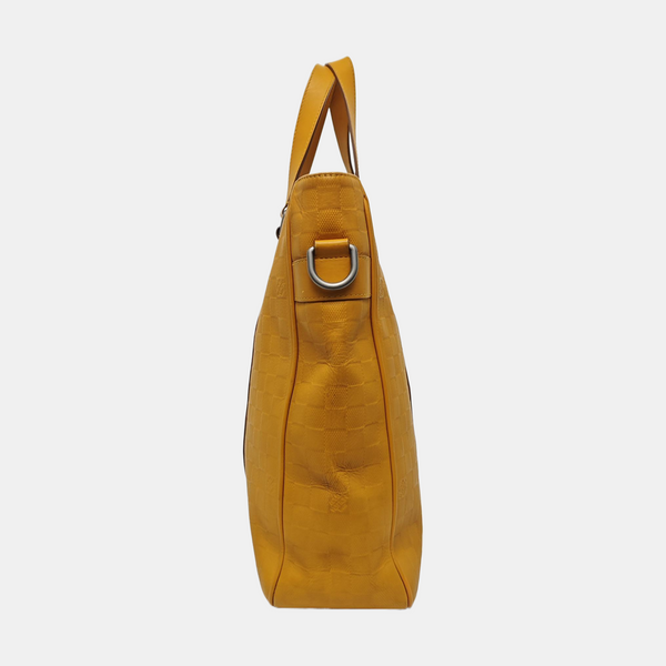 TADAO PM Damier Calfskin Yellow
