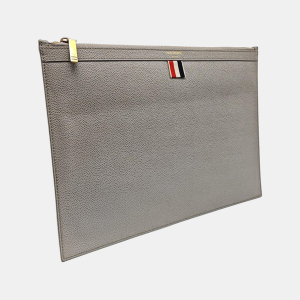 Calfskin Clutch Gray