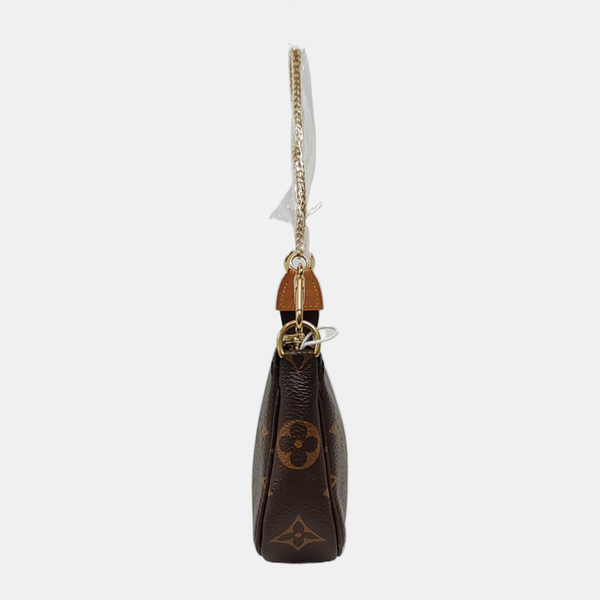 ACCESSOIRES Mini Monogram Coated Canvas Brown