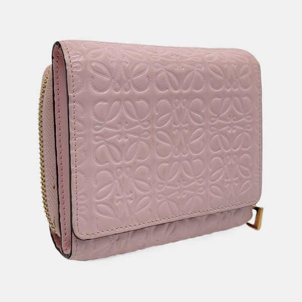 Monogram Lambskin Wallet Pink