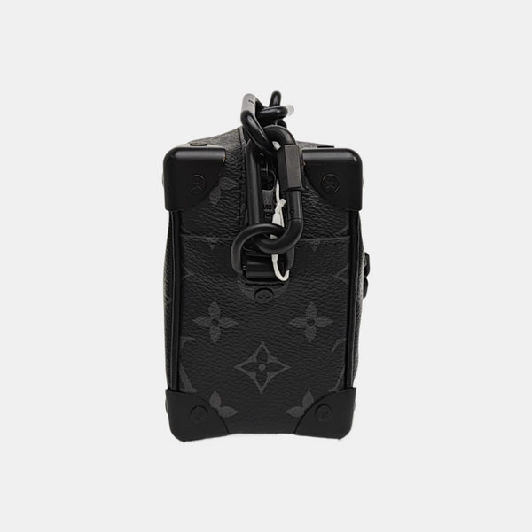 SOFT TRUNK Mini Monogram Coated Canvas Black