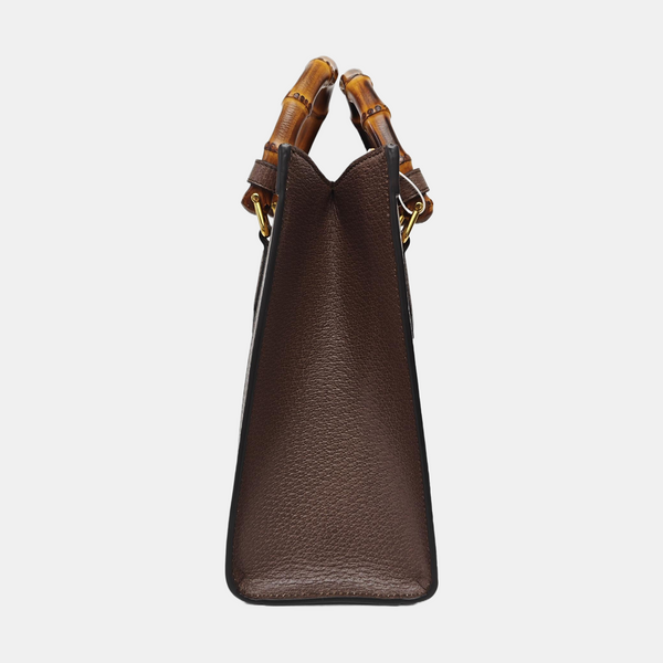 Diana Small Monogram Canvas Beige