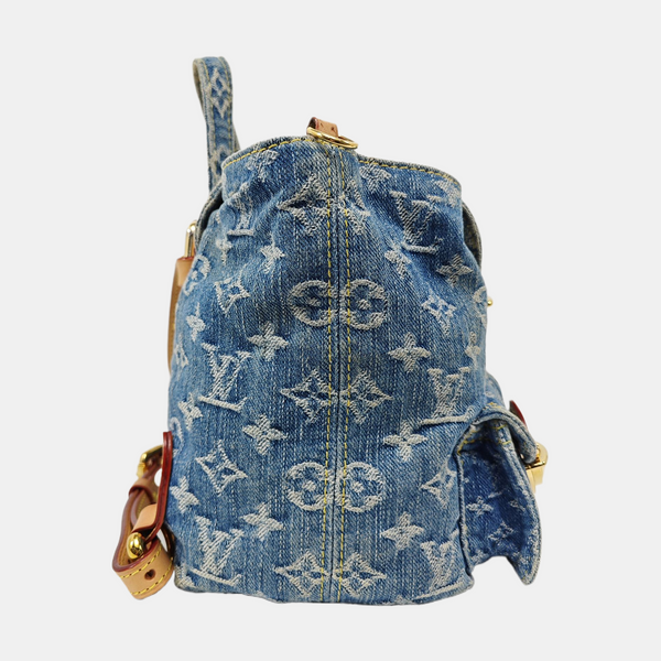 SAC AD Monogram Denim Blue