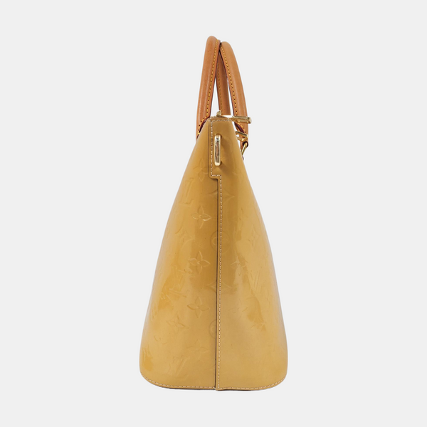 BELMONT MM Patent Leather Yellow