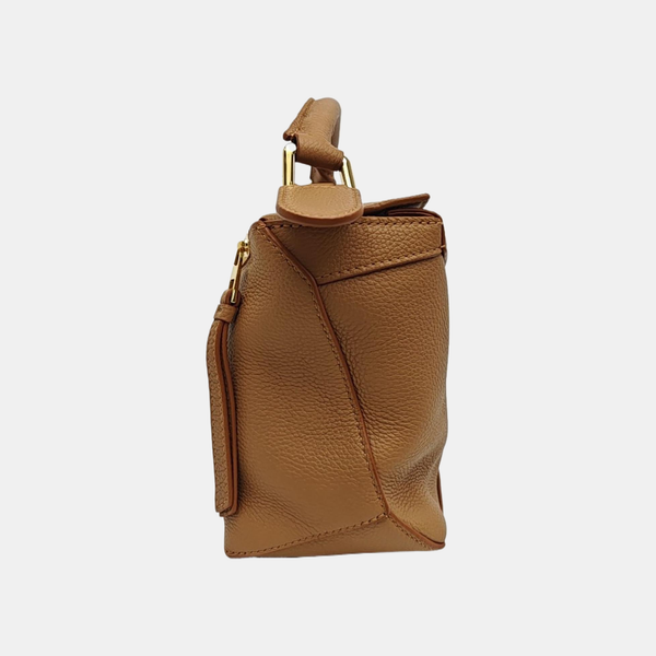 Puzzle Small Calfskin Brown