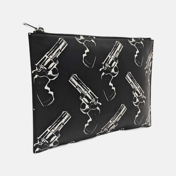 Calfskin Clutch Black