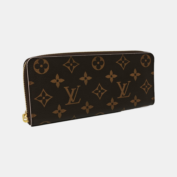 CLÉMENCE Monogram Coated Canvas Brown