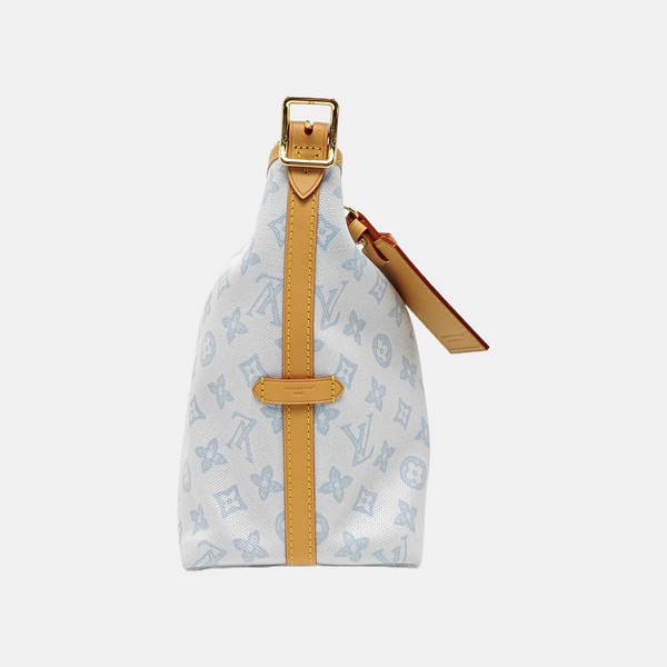 CARRYALL PM Monogram Coated Canvas Blue
